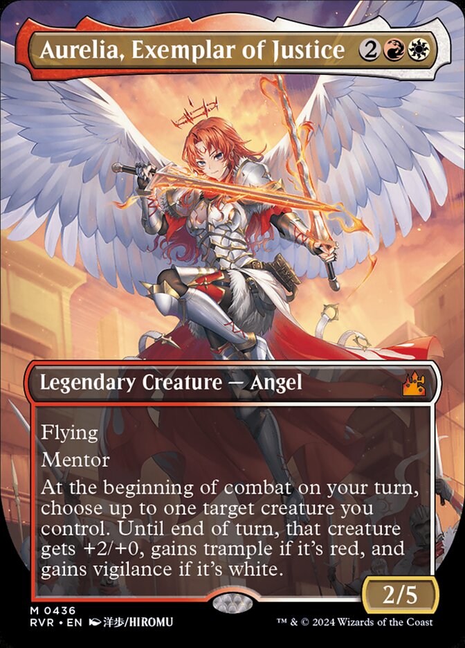 Aurelia, Exemplar of Justice (Ravnica Remastered) 