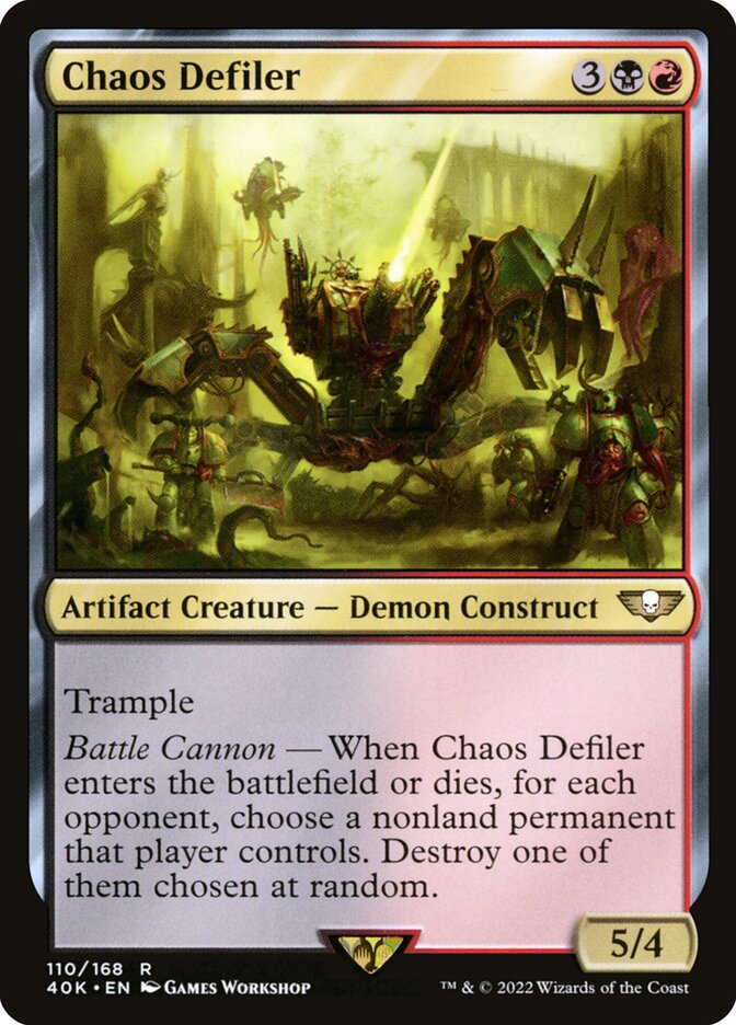 Chaos Defiler 110/617 (Universes Beyond: Warhammer 40,000) 