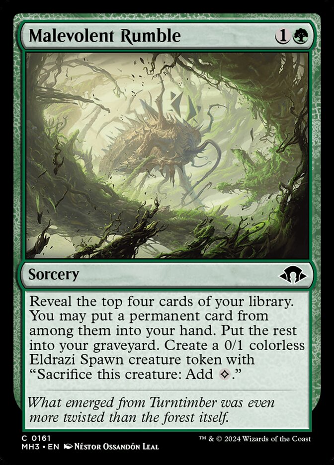 Malevolent Rumble (Modern Horizons 3)  - Foil