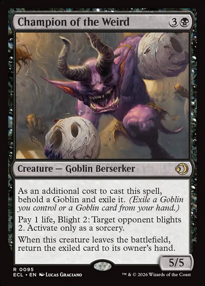 Champion of the Weird (Lorwyn Eclipsed) 