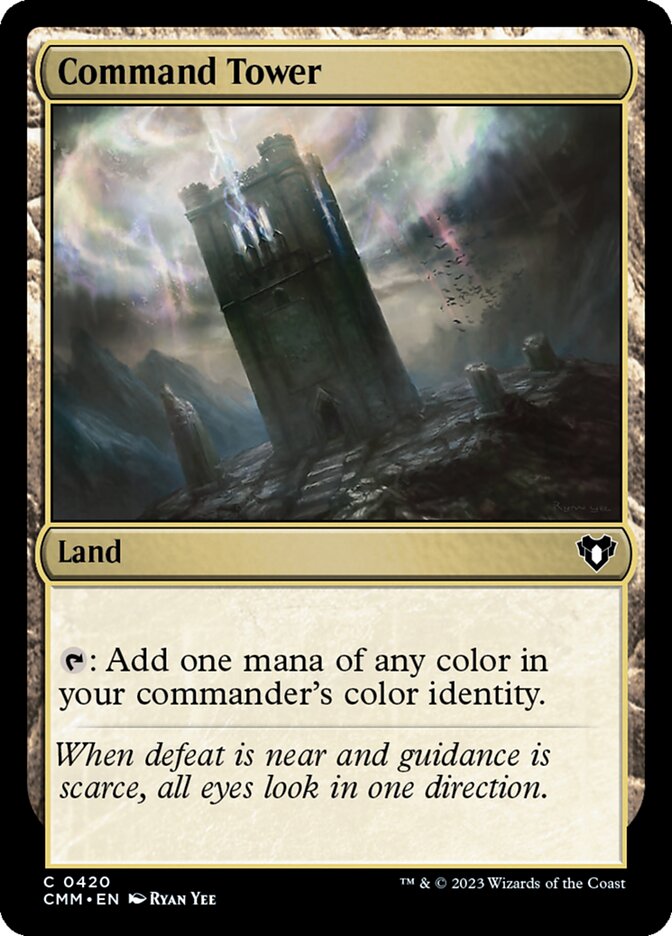Command Tower (Commander Masters)  - Foil
