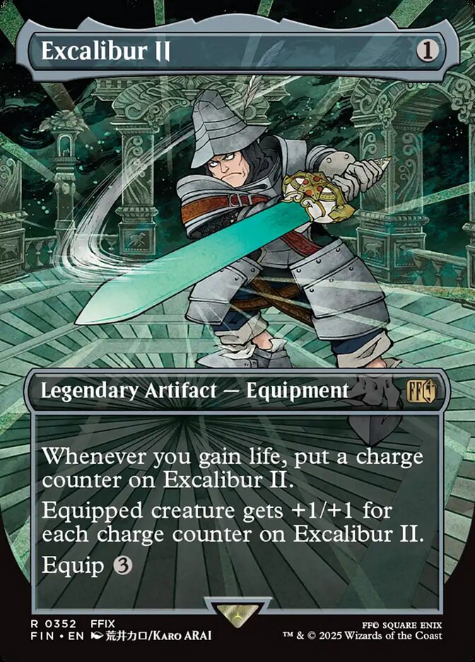 Excalibur II (FINAL FANTASY)  - Foil