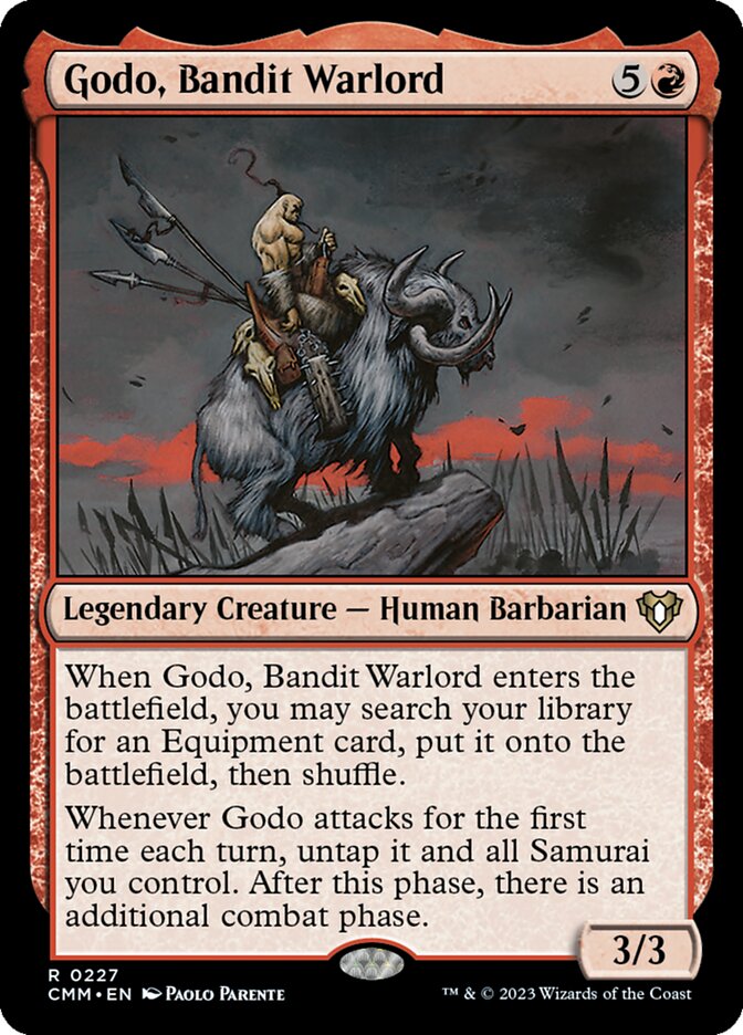 Godo Bandit Warlord 227 (Commander Masters) 