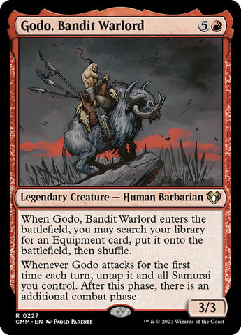Godo Bandit Warlord 227 (Commander Masters) 