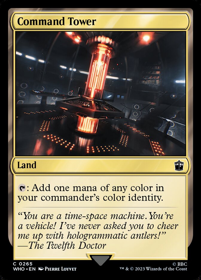 Command Tower (Universes Beyond: Doctor Who)  - Foil