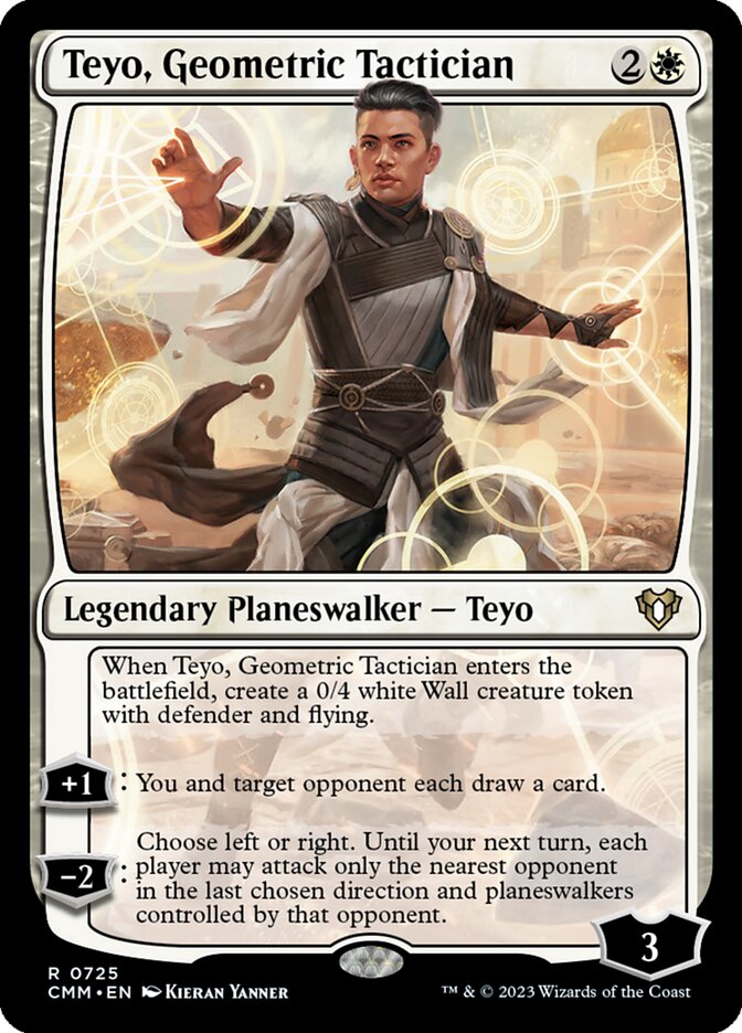 Teyo, Geometric Tactician (Commander Masters) 