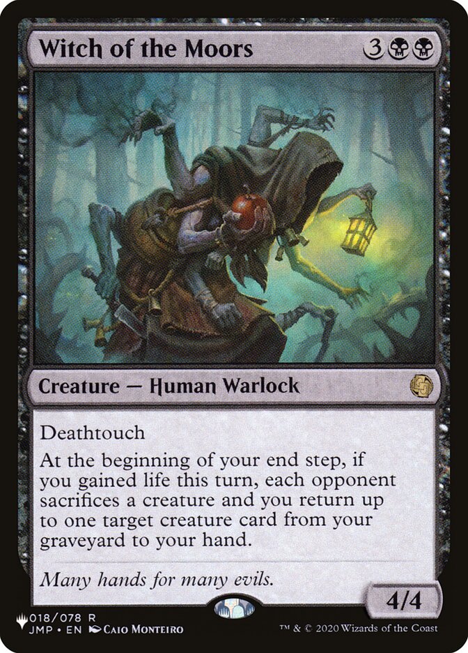 Witch of the Moors (The List Reprints) 