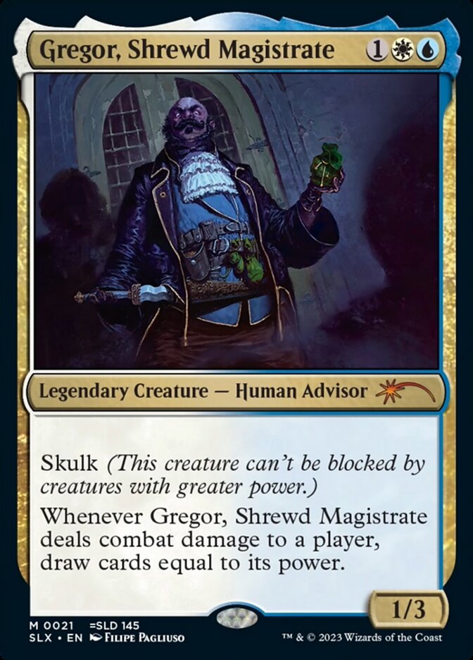 Gregor, Shrewd Magistrate (SLX Cards) 