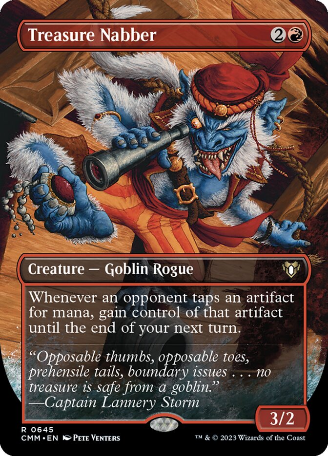Treasure Nabber (Commander Masters)  - Foil