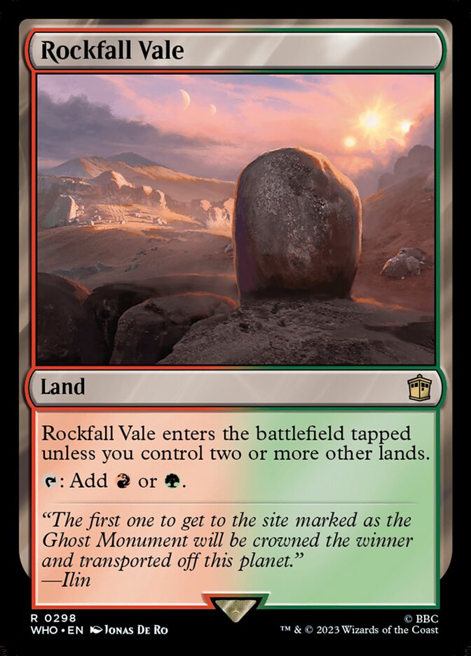 Rockfall Vale (Universes Beyond: Doctor Who) 