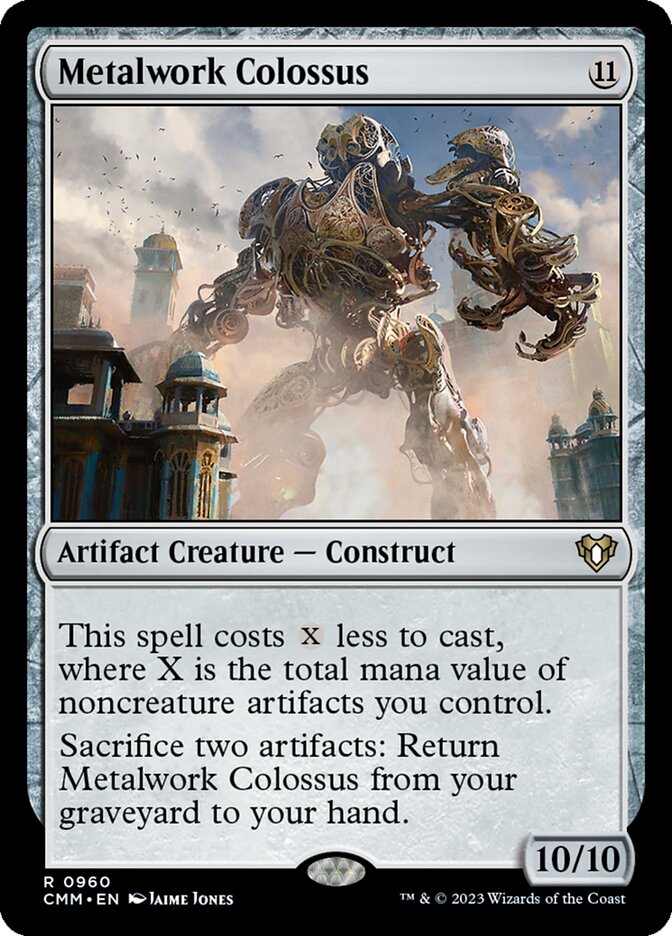 Metalwork Colossus (Commander Masters) 