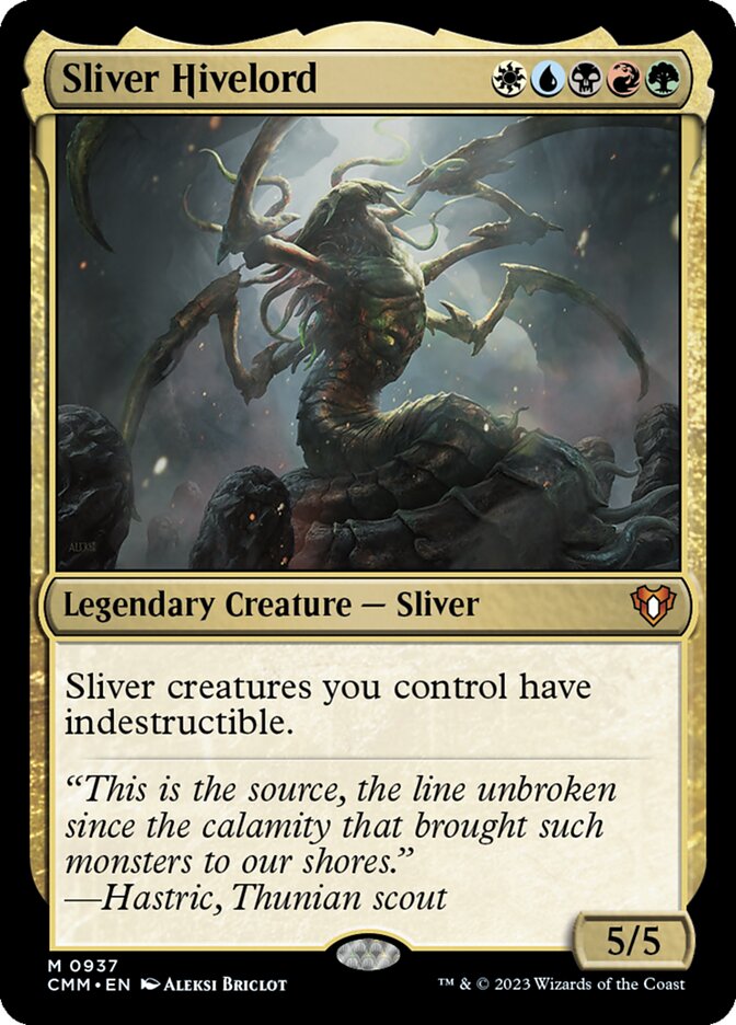 Sliver Hivelord (Commander Masters) 