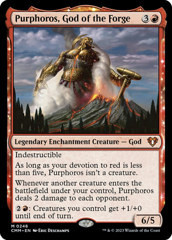 Purphoros, God of the Forge (Commander Masters) 