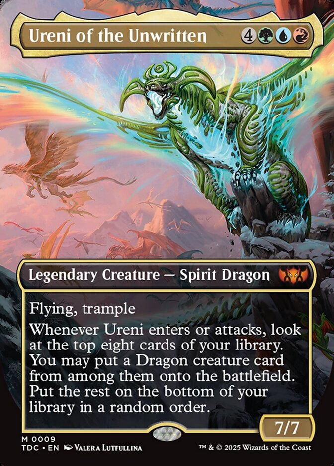 Ureni of the Unwritten (Commander: Tarkir: Dragonstorm) 