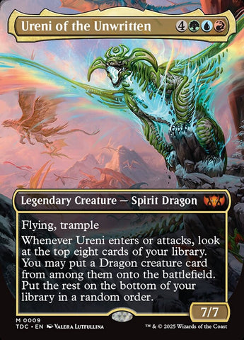 Ureni of the Unwritten (Commander: Tarkir: Dragonstorm) 