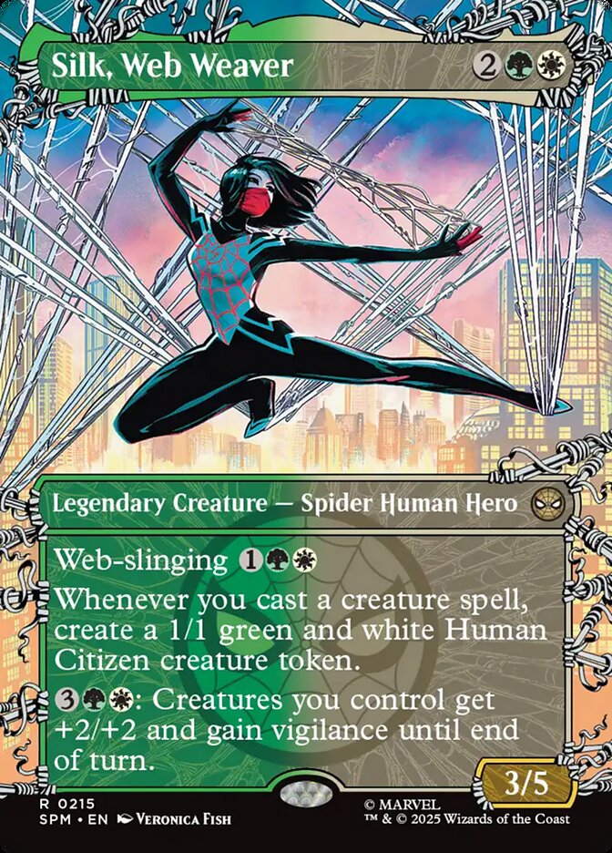 Silk, Web Weaver (Marvel's Spider-Man)  - Foil