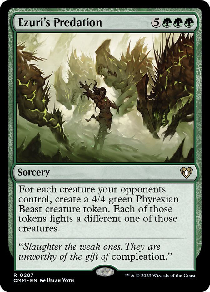 Ezuri's Predation (Commander Masters) 