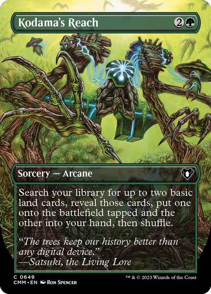 Kodama's Reach (Commander Masters)  - Foil