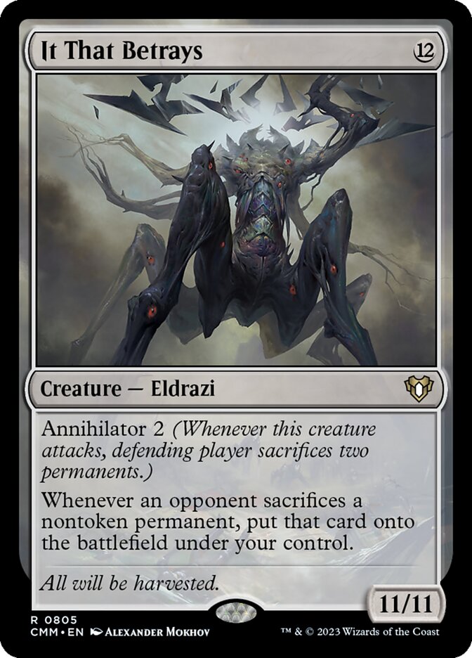 It That Betrays (Commander Masters) 
