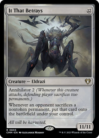 It That Betrays (Commander Masters) 