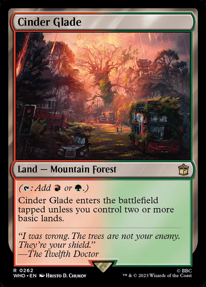 Cinder Glade (Universes Beyond: Doctor Who)  - Foil