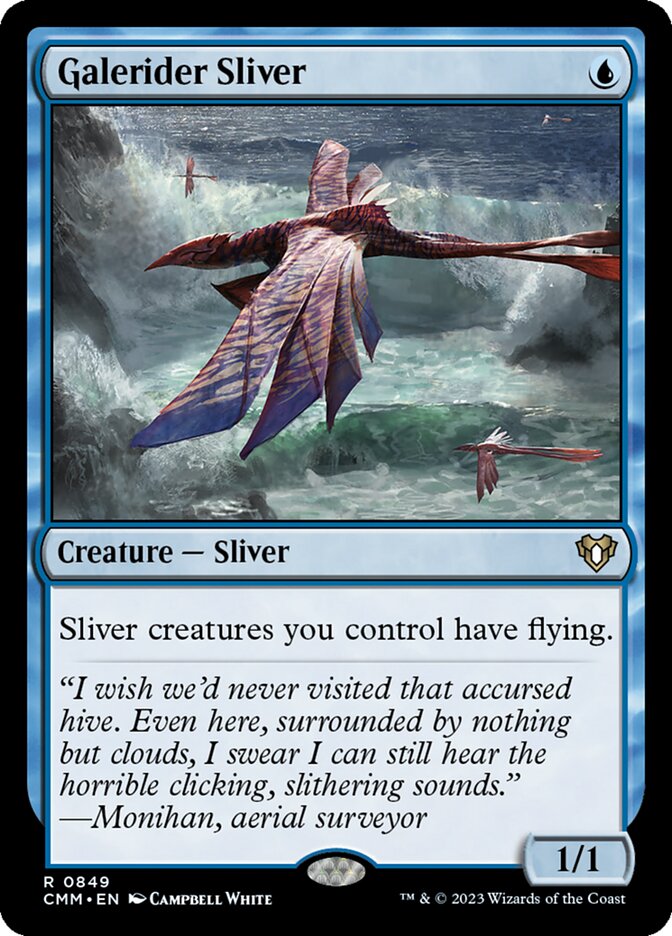 Galerider Sliver 849 (Commander Masters) 
