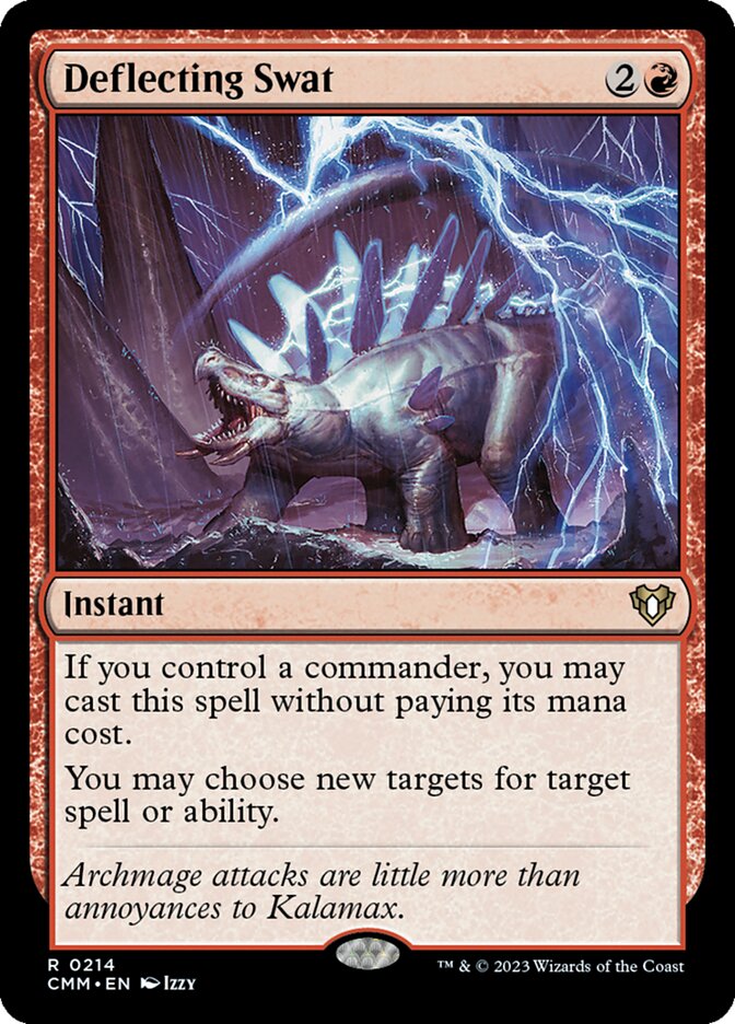 Deflecting Swat (Commander Masters)  - Foil