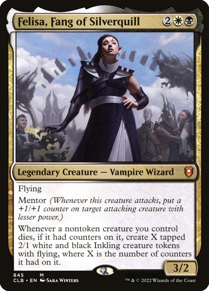 Felisa, Fang of Silverquill (Commander Legends: Battle for Baldur's Gate) 