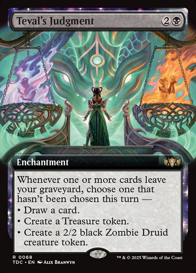 Teval's Judgment (Commander: Tarkir: Dragonstorm) 