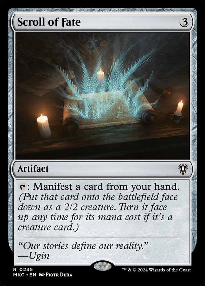 Scroll of Fate (Commander: Murders at Karlov Manor) 