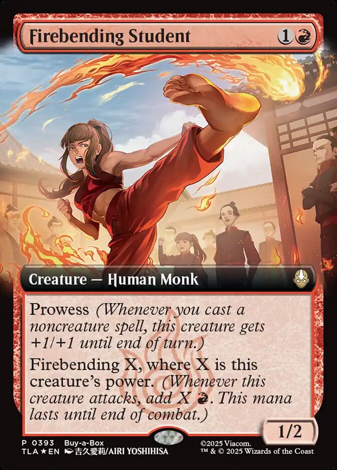 Firebending Student (Buy-A-Box Promos)  - undefined