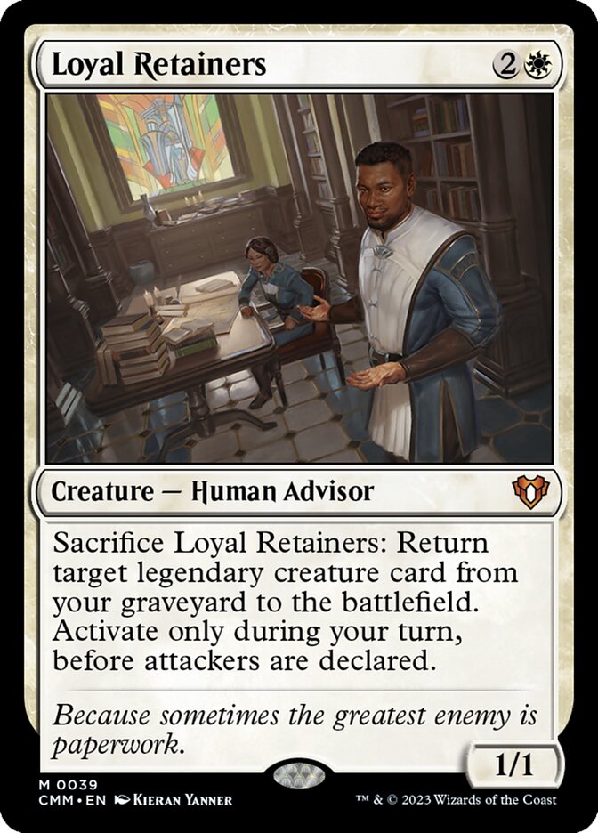 Loyal Retainers (Commander Masters) 