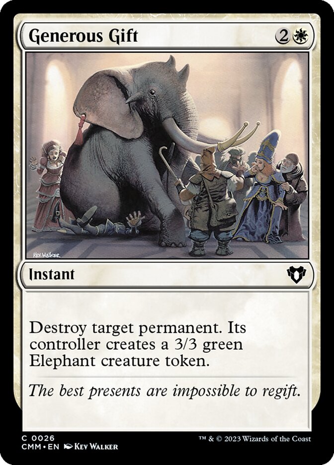 Generous Gift 26 (Commander Masters) 