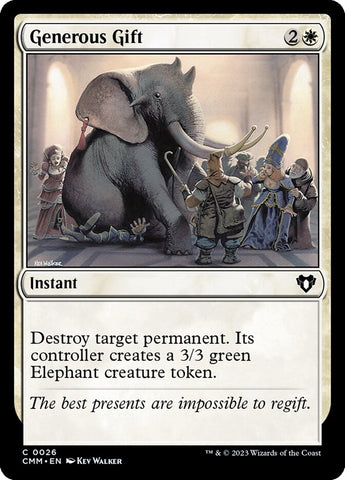 Generous Gift 26 (Commander Masters) 