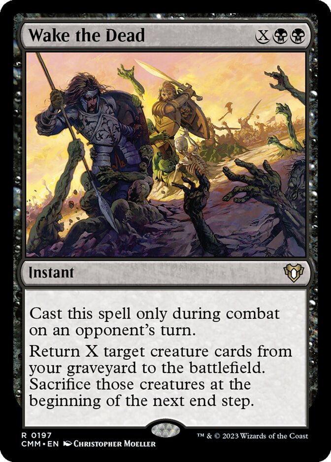 Wake the Dead 197/451 (Commander Masters) 