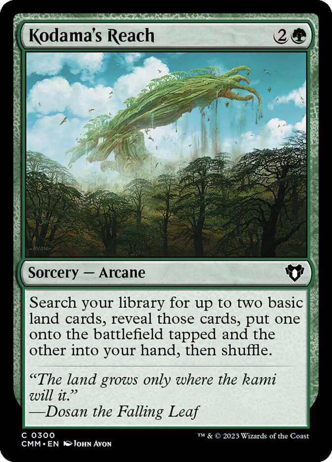 Kodama's Reach (Commander Masters) 