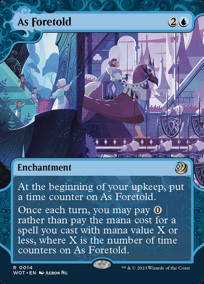 As Foretold 14 (Wilds of Eldraine: Enchanting Tales)  - Showcase