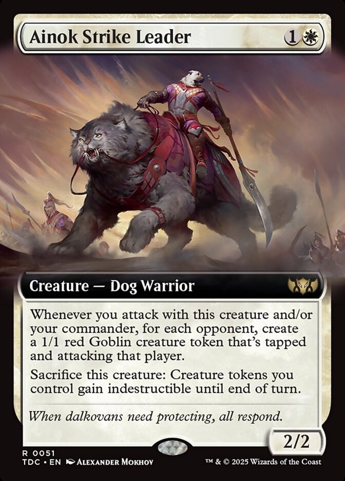 Ainok Strike Leader (Commander: Tarkir: Dragonstorm) 