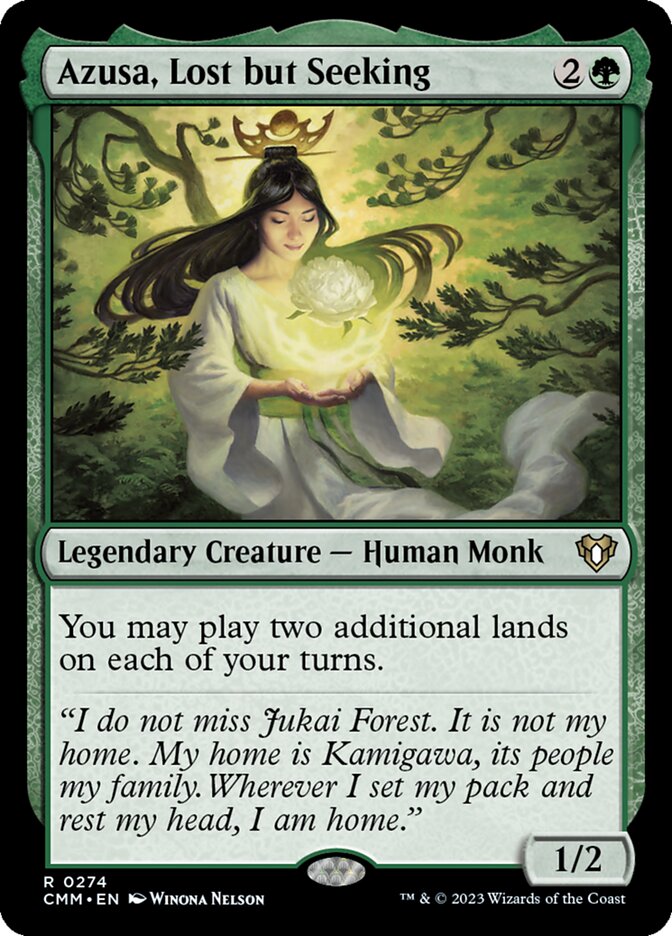 Azusa, Lost but Seeking (Commander Masters) 