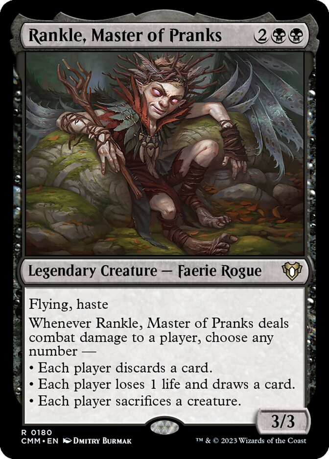 Rankle, Master of Pranks (Commander Masters)  - Foil