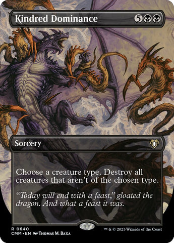 Kindred Dominance (Commander Masters)  - Foil