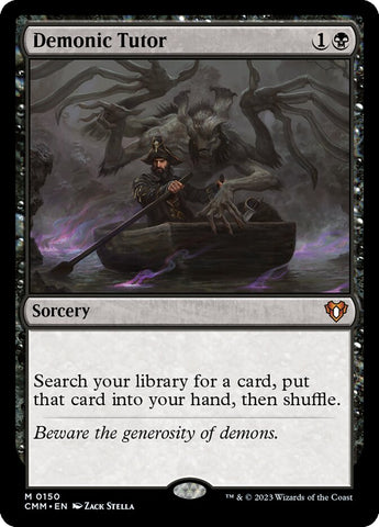 Demonic Tutor (Commander Masters) 