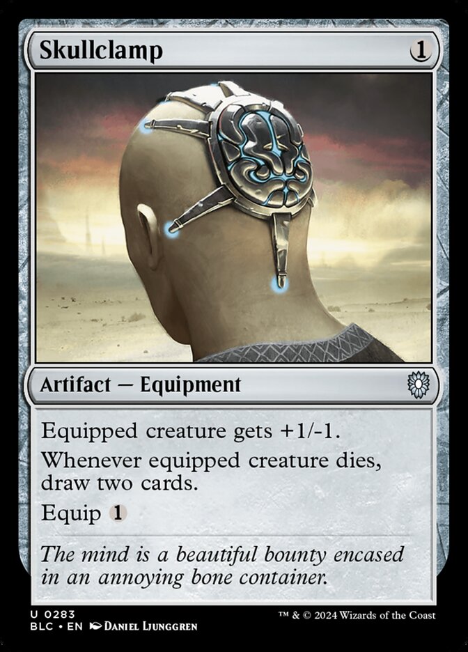 Skullclamp (Commander: Bloomburrow) 