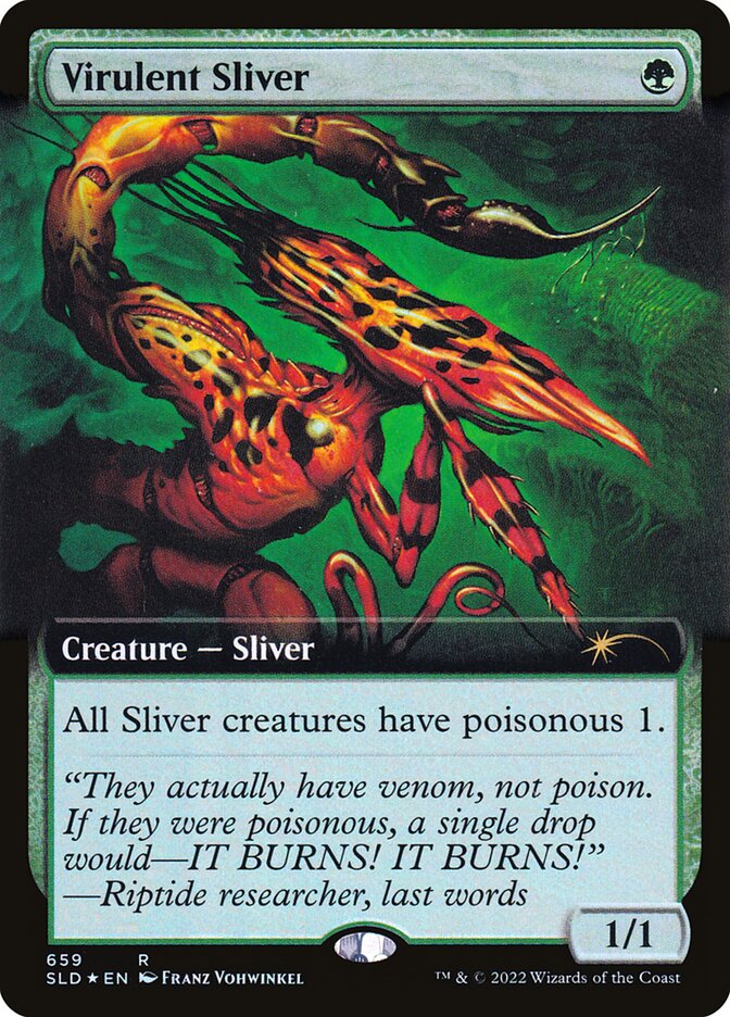 Virulent Sliver (Secret Lair Drop Series)  - undefined
