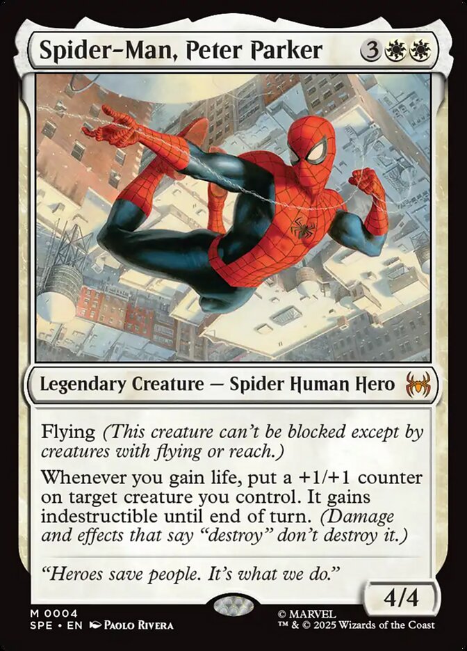Spider-Man, Peter Parker (Marvel's Spider-Man: Eternal-Legal)  - Foil