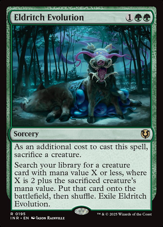 Eldritch Evolution (Innistrad Remastered)  - Foil