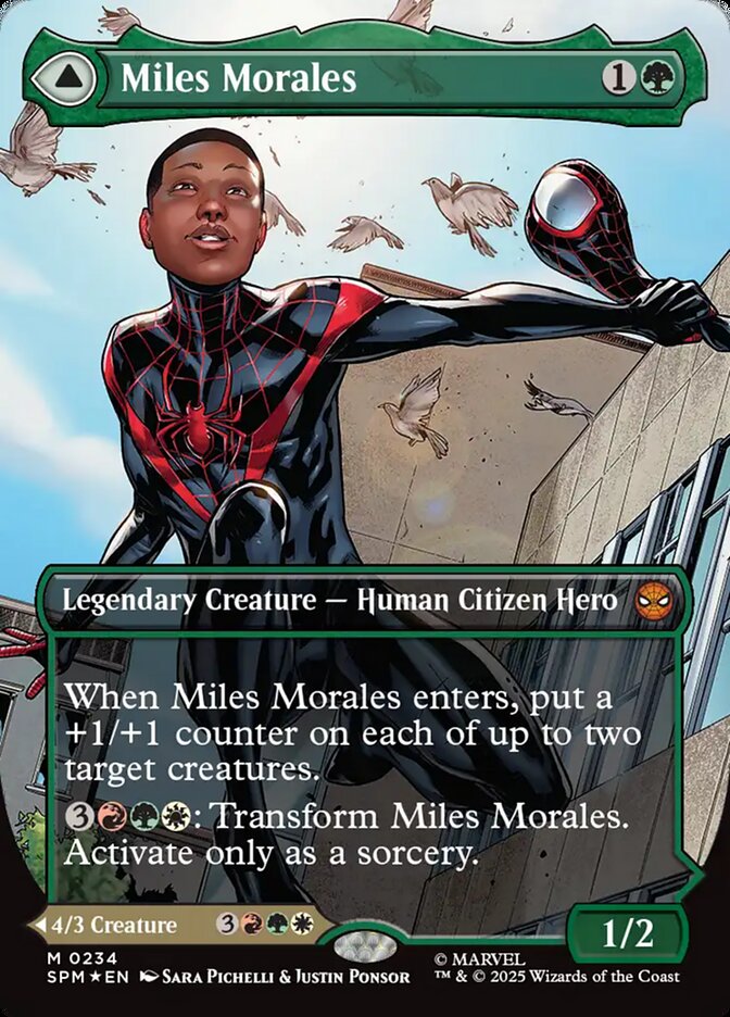 Miles Morales // Ultimate Spider-Man (Marvel's Spider-Man)  - Foil