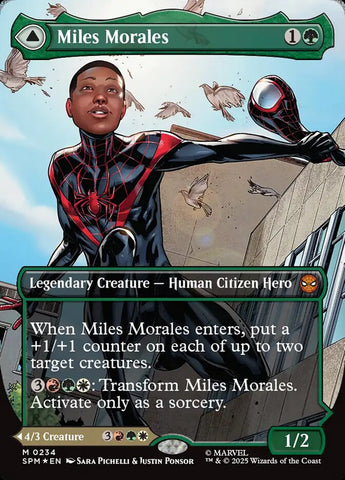 Miles Morales // Ultimate Spider-Man (Marvel's Spider-Man)  - Foil