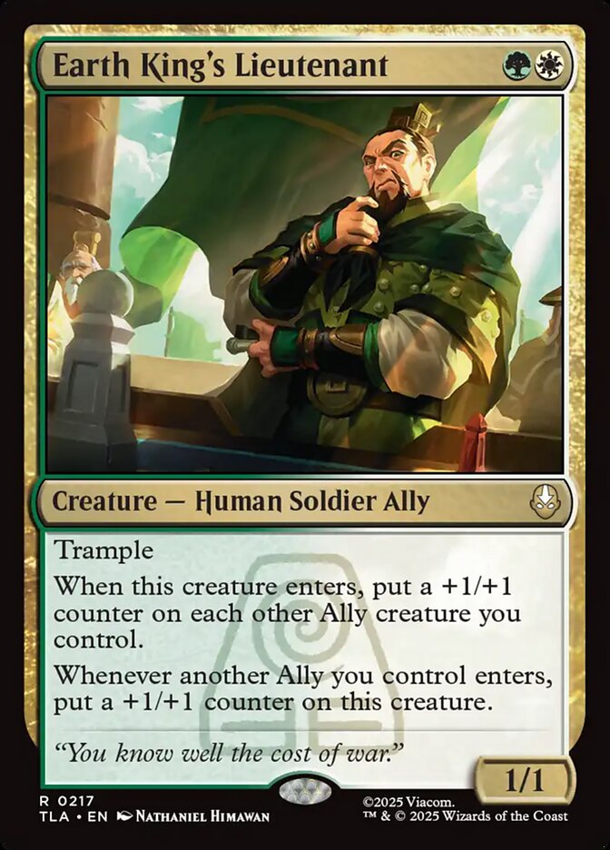 Earth King's Lieutenant (Avatar: The Last Airbender)  - Foil