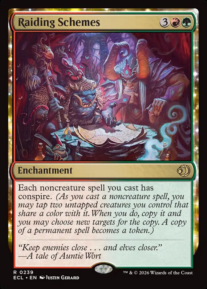 Raiding Schemes (Lorwyn Eclipsed)  - Foil